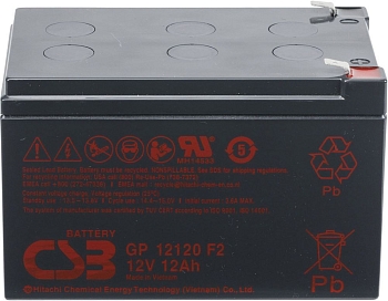 Аккумуляторная батарея CSB GP 12120, 12В, 12Ач